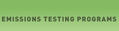 Emissions Testing Programs
